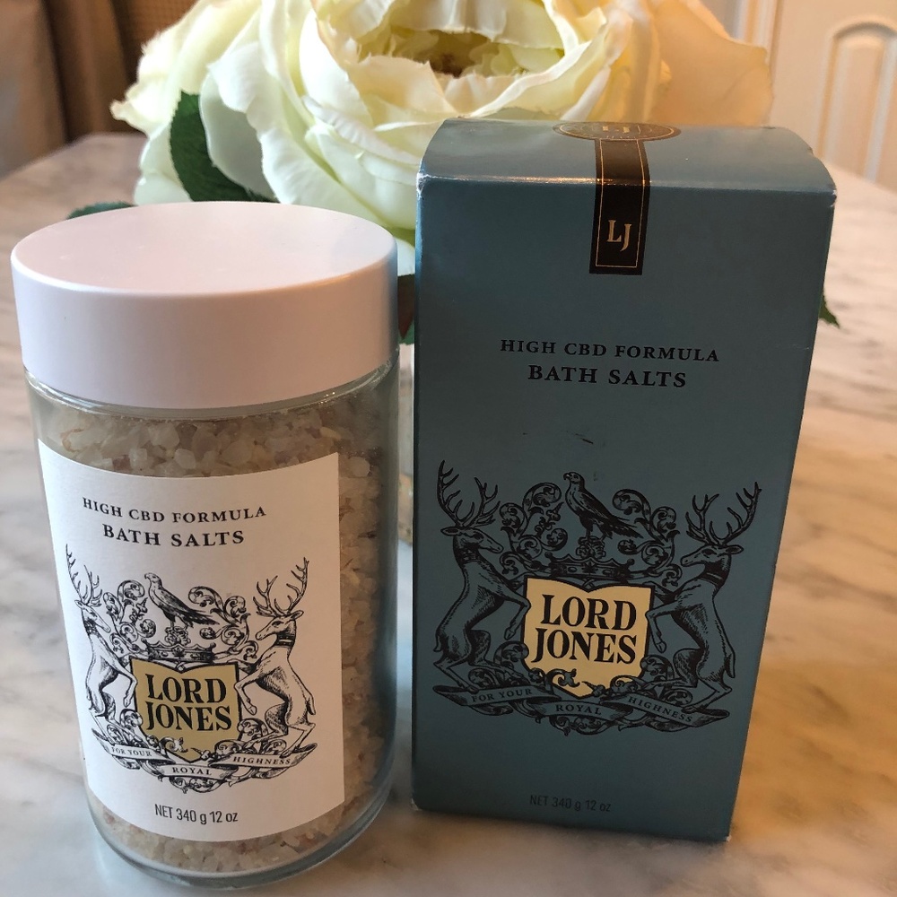 -Lord Jones Bath Salts High Formula 12 oz jar